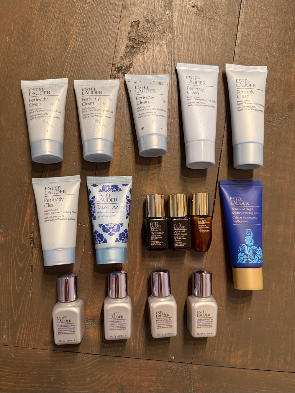 Estée Lauder Lot Perfectly Clean Perfectionist Pro & Advanced Night Repair New